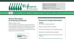 Desktop Screenshot of drgraeme.com